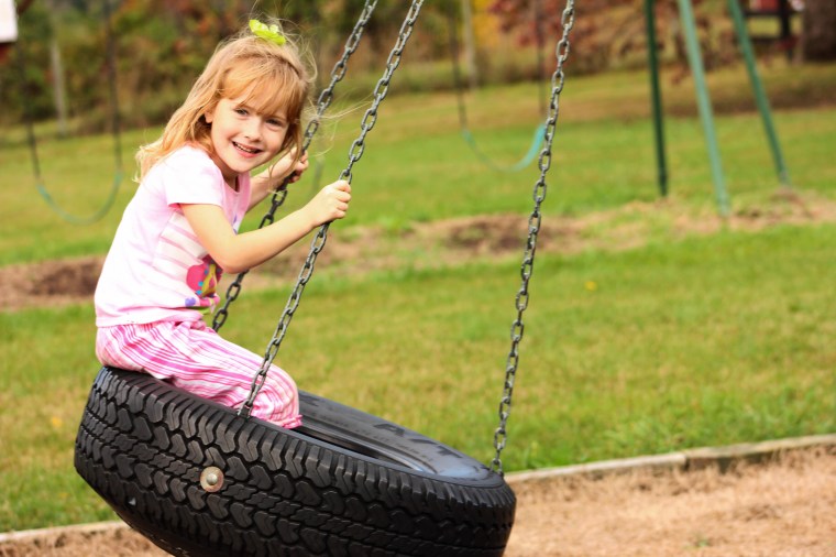 edit- olivia tire swing